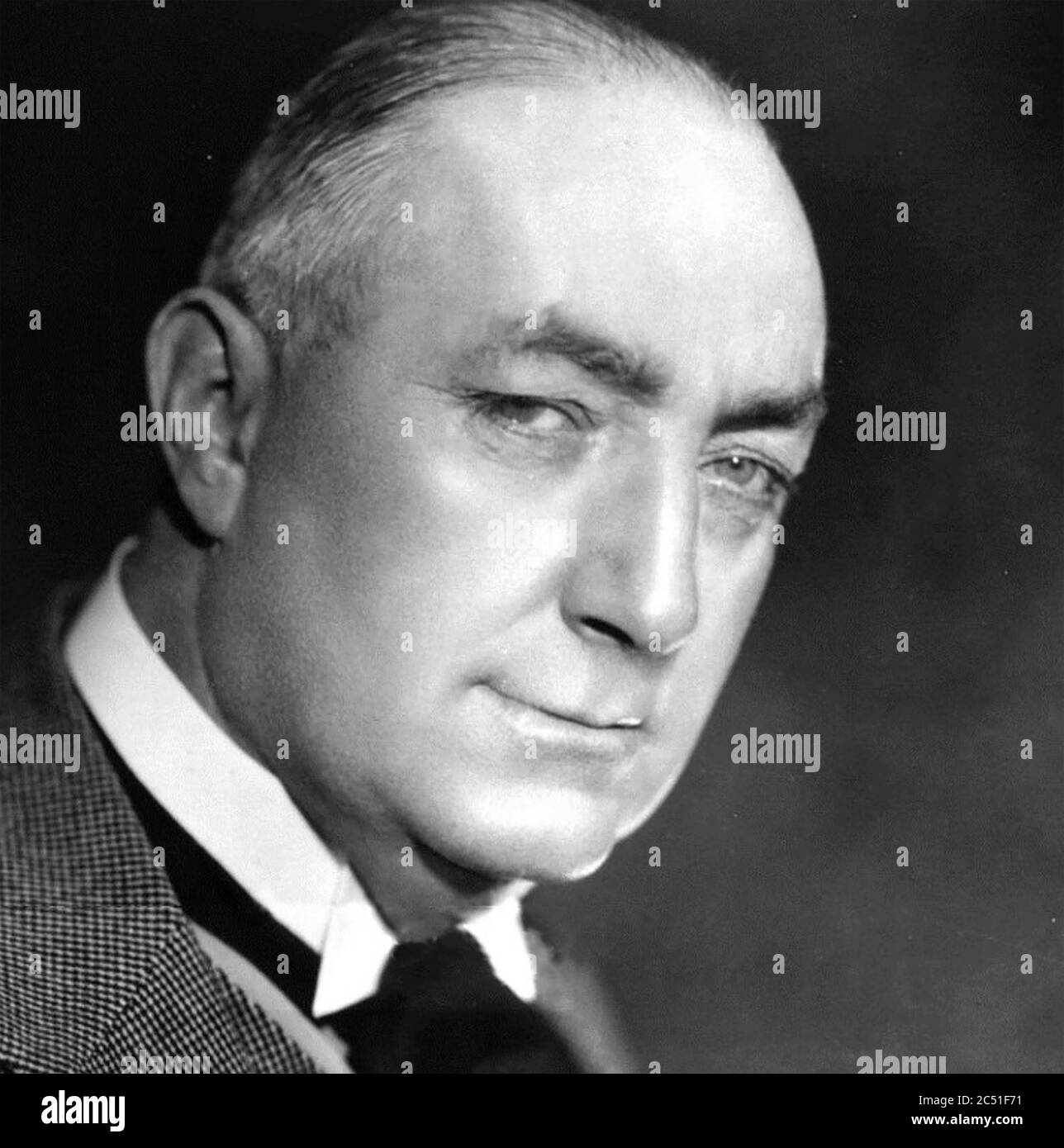 EDGAR WALLACE (1875-1932) englischer Journalist, Schriftsteller, Drehbuchautor, Regisseur Stockfoto