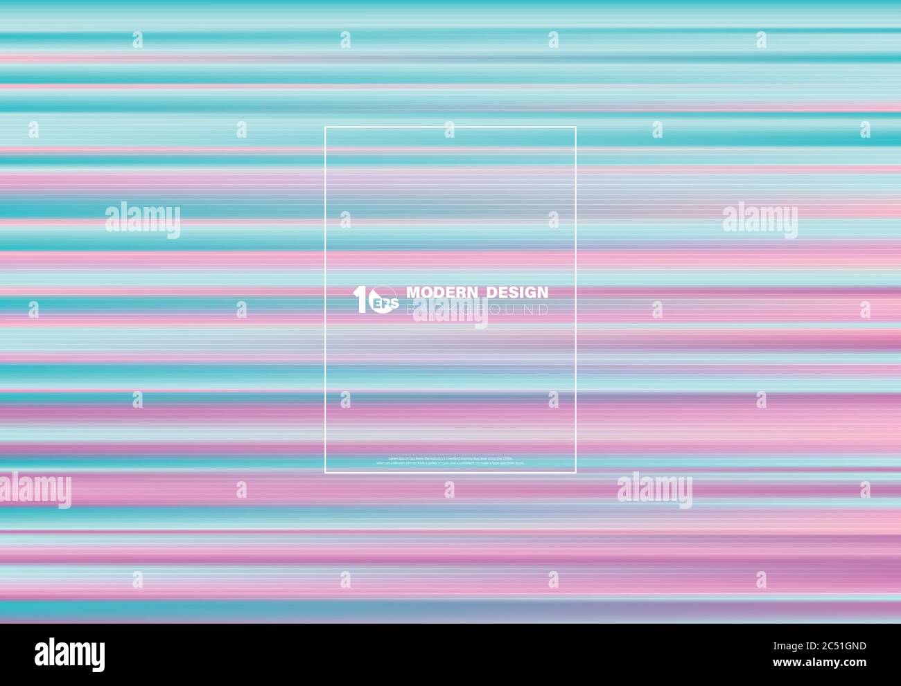 Abstrakte Hologramm Linie von bunten Design futuristischen Cover Hintergrund. Dekorieren für Anzeige, Poster, Kunstwerk, Vorlage, Druck. Illustration Vektor eps10 Stock Vektor