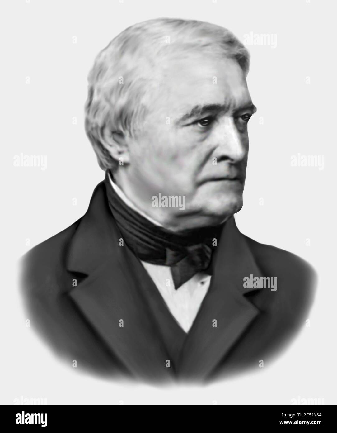 Claude Gervais Mathias Pouillet 1790-1868 Französischer Physiker Stockfoto