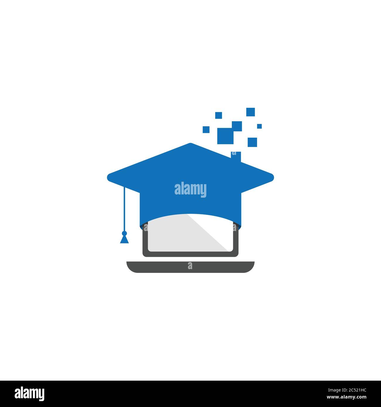 Online Bildung Technologie Logo Design Vorlage Digitales Schulbuch Online Bildung Logo Stock Vektorgrafik Alamy