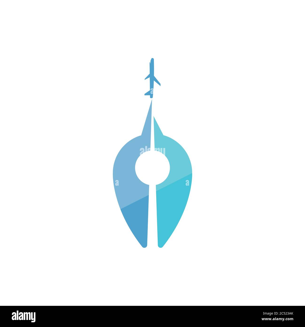 Reisebüro Tourismus-Logo isoliert auf weißem Hintergrund. Tourismus Reisen Logo Design Vektor Vorlage Stock Vektor Reisebüro Tourismus-Logo isoliert auf weißem Hintergrund. Tourismus Reisen Logo Design Vektor Vorlage Stock Vektor