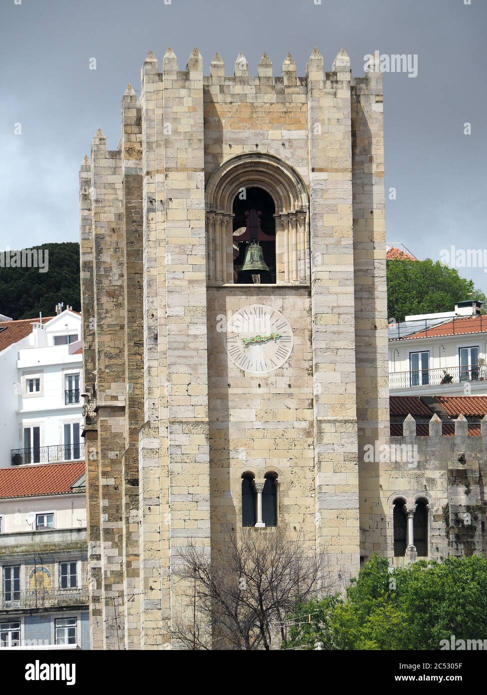 Kathedrale von Lissabon, Kathedrale Santa Maria Maior de Lisboa, Sé de Lisboa, Lissabon, Lissabon, Lissabon, Lissabon, Portugal Stockfoto