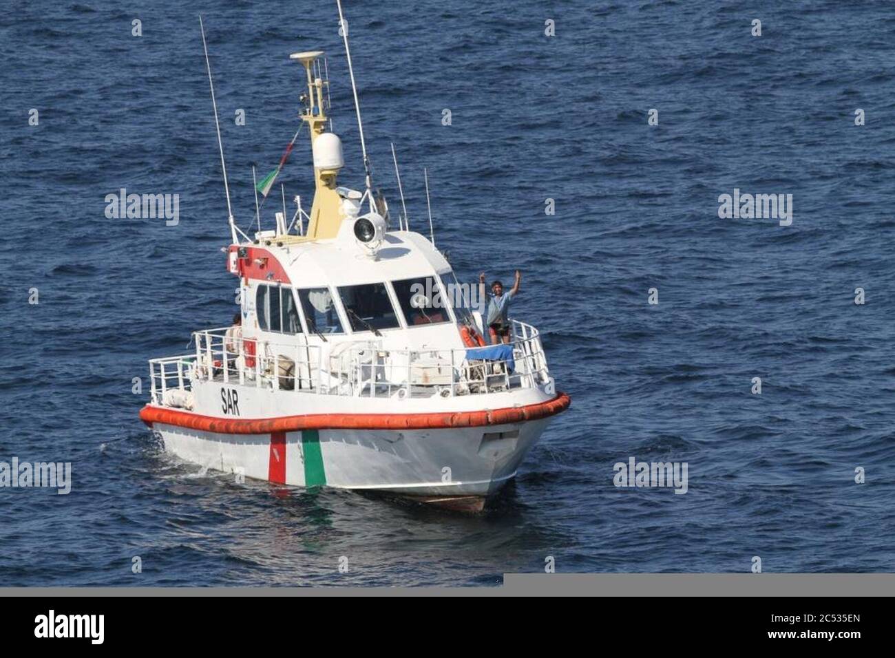 Iranische Küstenwache Such-und Rettungsschiff. Stockfoto