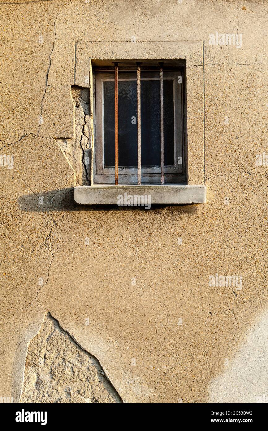 Fenstergrill, Roissy-en-France, Frankreich, Europa Stockfoto