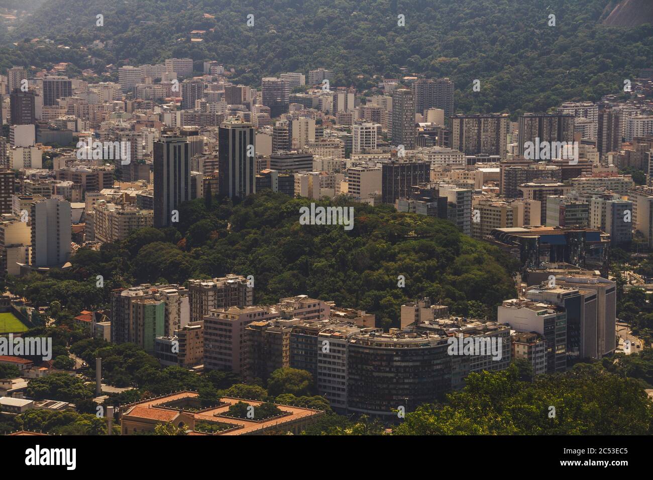 Blick auf die Stadt Rio de Janeiro Stockfoto Blick auf die Stadt Rio de Janeiro Stockfoto