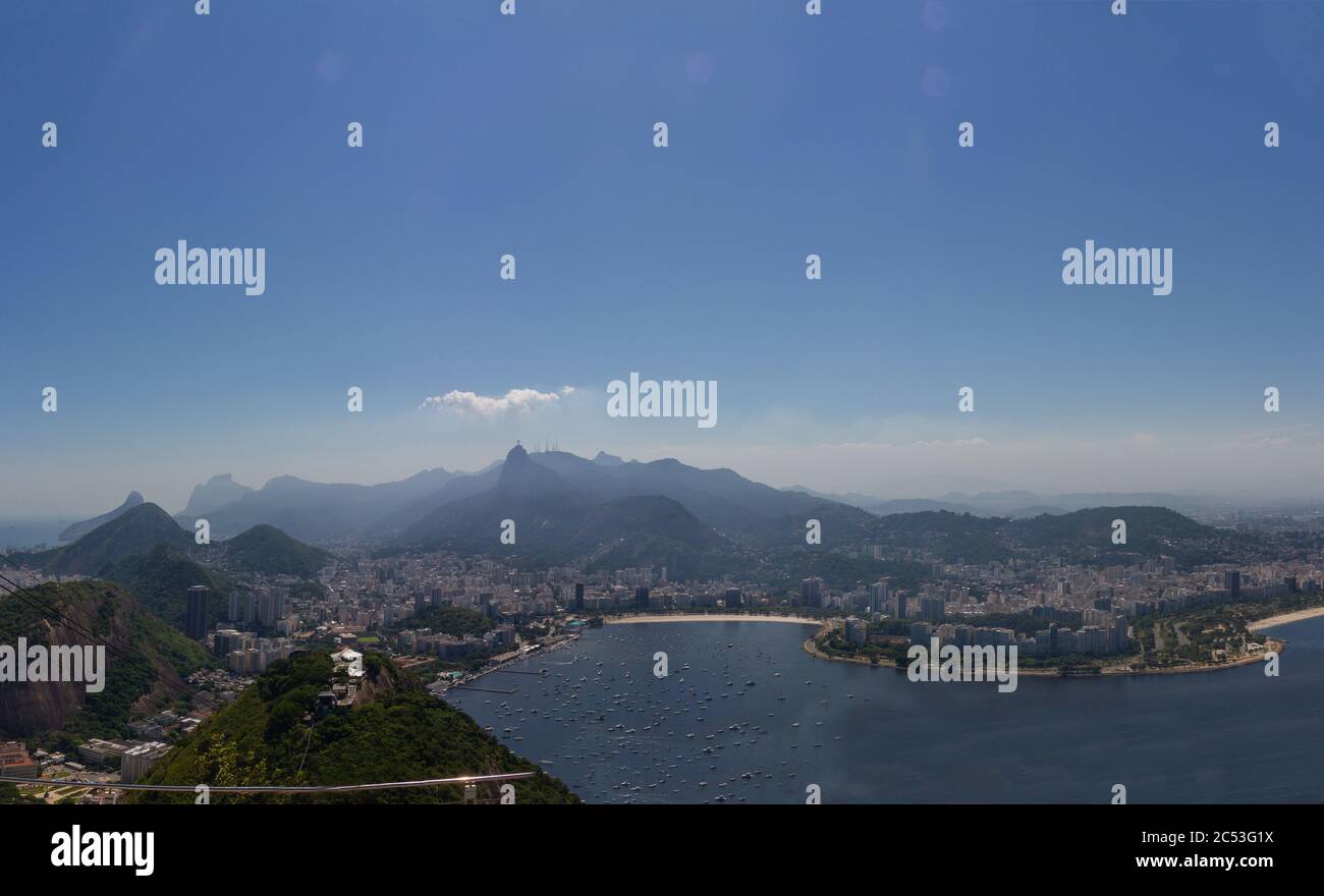 Blick auf Rio de Janeiro Stockfoto Blick auf Rio de Janeiro Stockfoto
