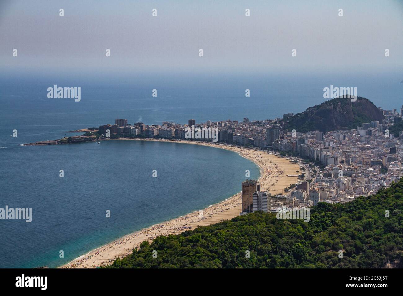 Luftaufnahme am Strand von Codaba, Rio de Janeiro, Brasilien Stockfoto Luftaufnahme am Strand von Codaba, Rio de Janeiro, Brasilien Stockfoto