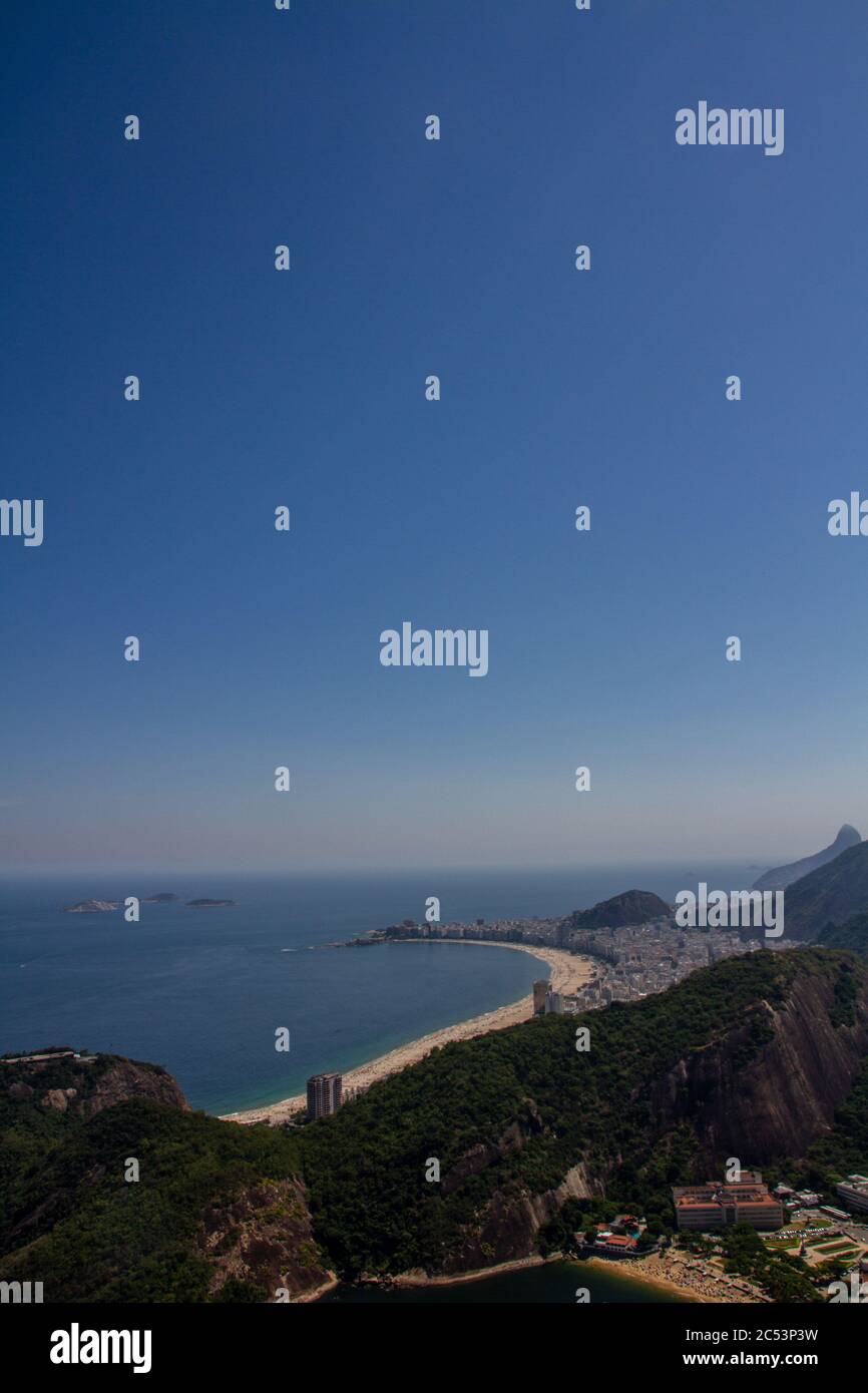 Luftaufnahme am Strand von Codaba, Rio de Janeiro, Brasilien Stockfoto Luftaufnahme am Strand von Codaba, Rio de Janeiro, Brasilien Stockfoto