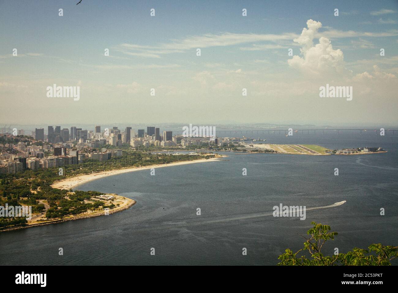 Blick auf die Innenstadt von Rio de Janeiro Stockfoto Blick auf die Innenstadt von Rio de Janeiro Stockfoto