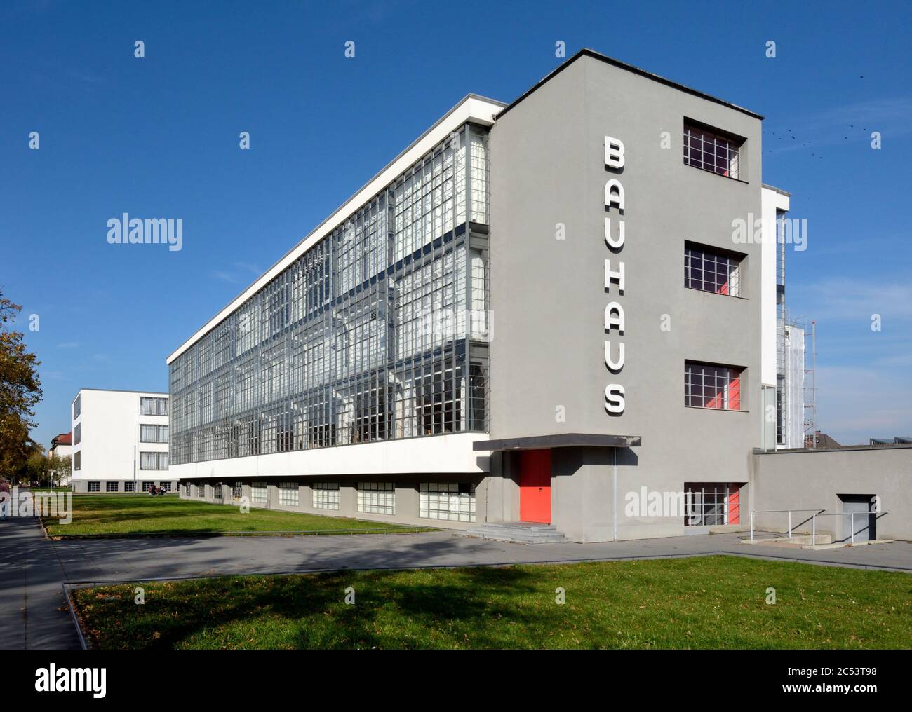 Deutschland, Dessau, Bauhaus Stockfoto