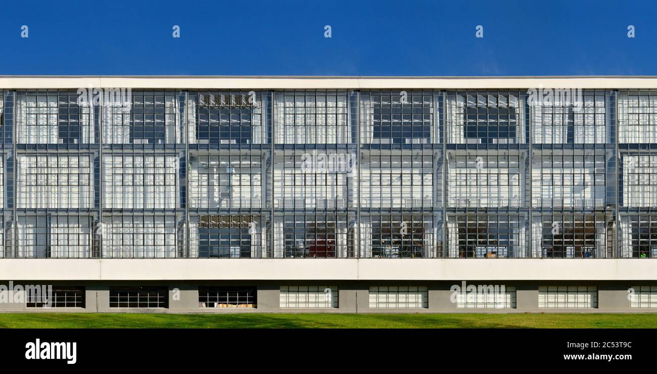 Deutschland, Dessau, Bauhaus Stockfoto