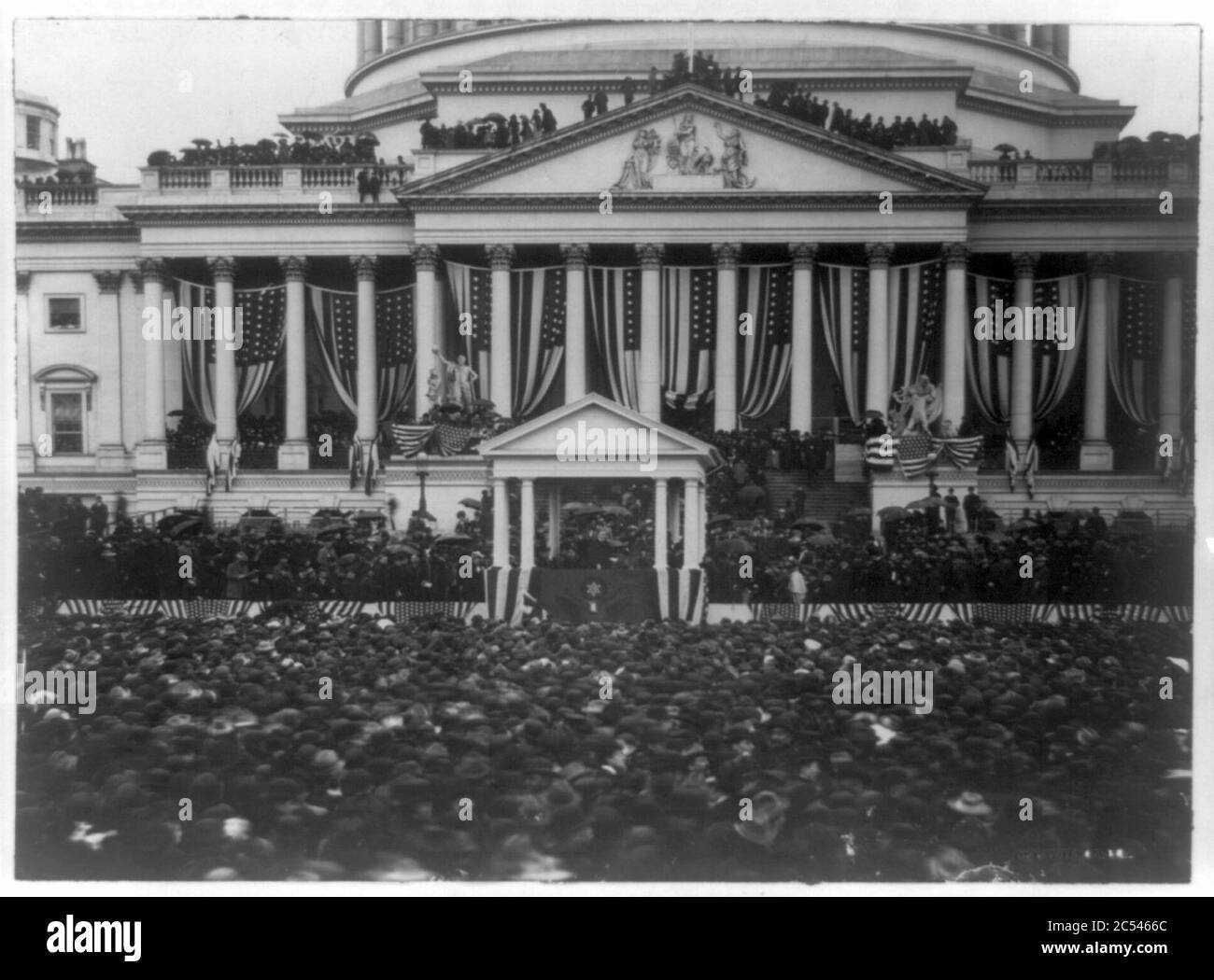 Amtseinführung von Präsident McKinley Stockfoto