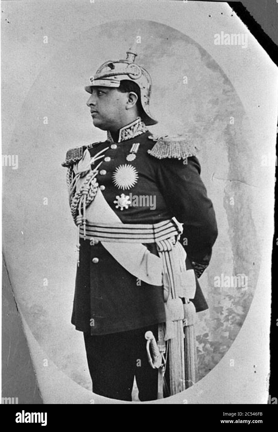 Inayatullah Khan aus Afghanistan. Stockfoto