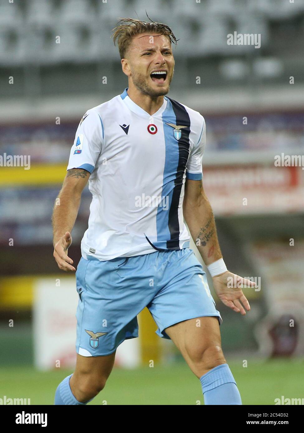 Turin, Italien. Juni 2020. Turin, Italien, 30 Jun 2020, Ciro immobile (Lazio) during Torino vs Lazio - italian Serie A Soccer match - Credit: LM/Claudio Benedetto Credit: Claudio Benedetto/LPS/ZUMA Wire/Alamy Live News Stockfoto