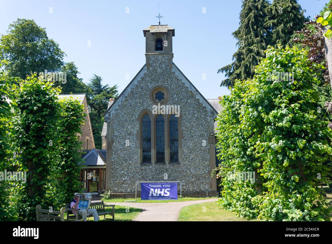 Saint Paul's Church, Chipperfield Common, Chipperfield, Hertfordshire, England, Vereinigtes Königreich Stockfoto