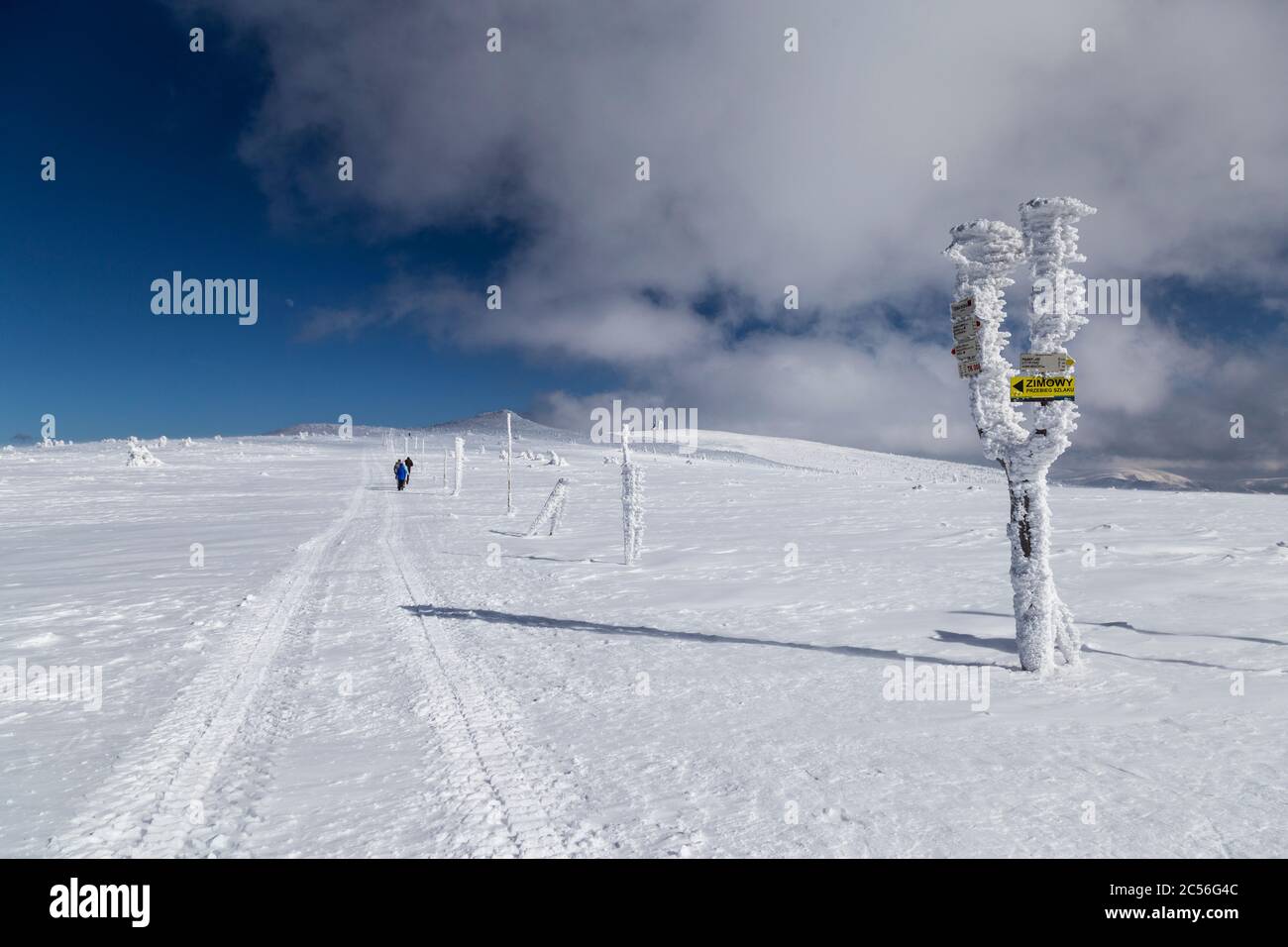 Europa, Polen, Niederschlesien, Riesengebirge Stockfoto