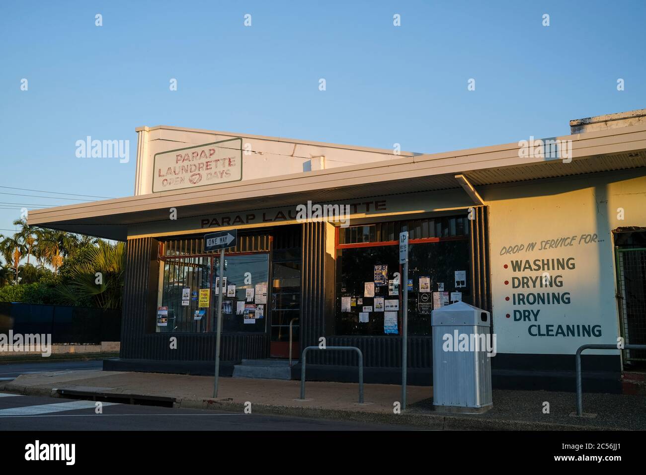 Die Parap-Waschsalon in Darwin, Northern Territory, Australien Stockfoto