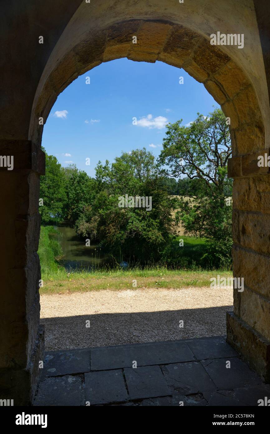 Rousham House and Gardens, Oxfordshire, England Stockfoto