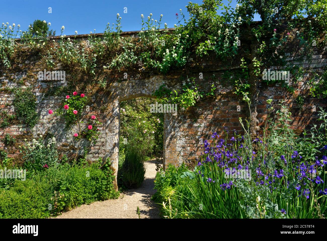 Rousham House and Gardens, Oxfordshire, England Stockfoto