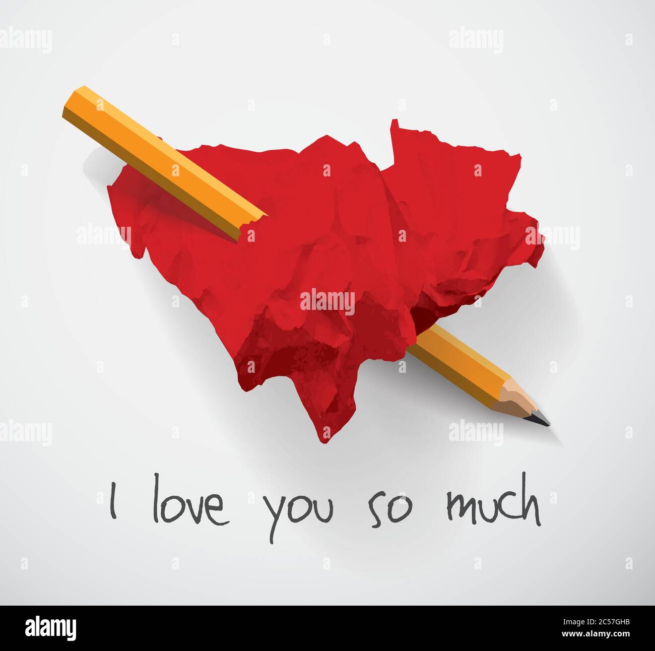 Zerrissenes Herz Stock Vektorgrafiken Kaufen Alamy