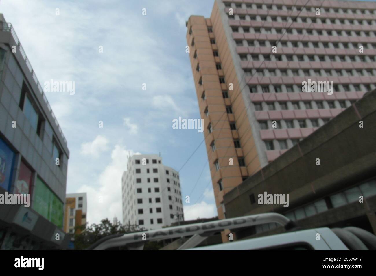 Dar es Salaam ist eine Hauptstadt Tansanias. Tolle Stadt und wunderschönes Resort in Afrika. Foto ohne Filter Stockfoto