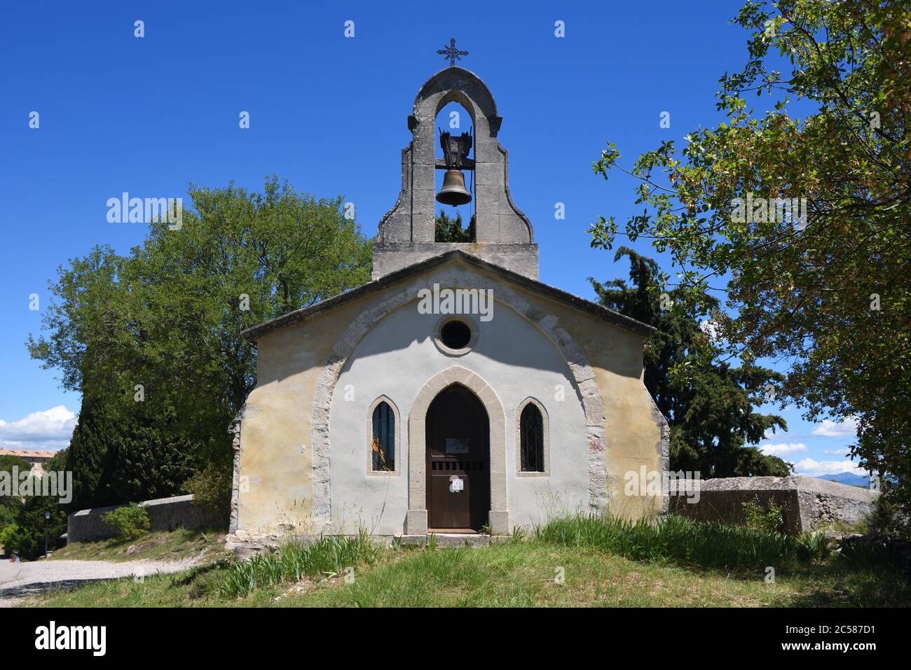 Chapelle St Michel oder Saint Michel Chapel Lurs Alpes-de-Haute-Provence Frankreich Stockfoto