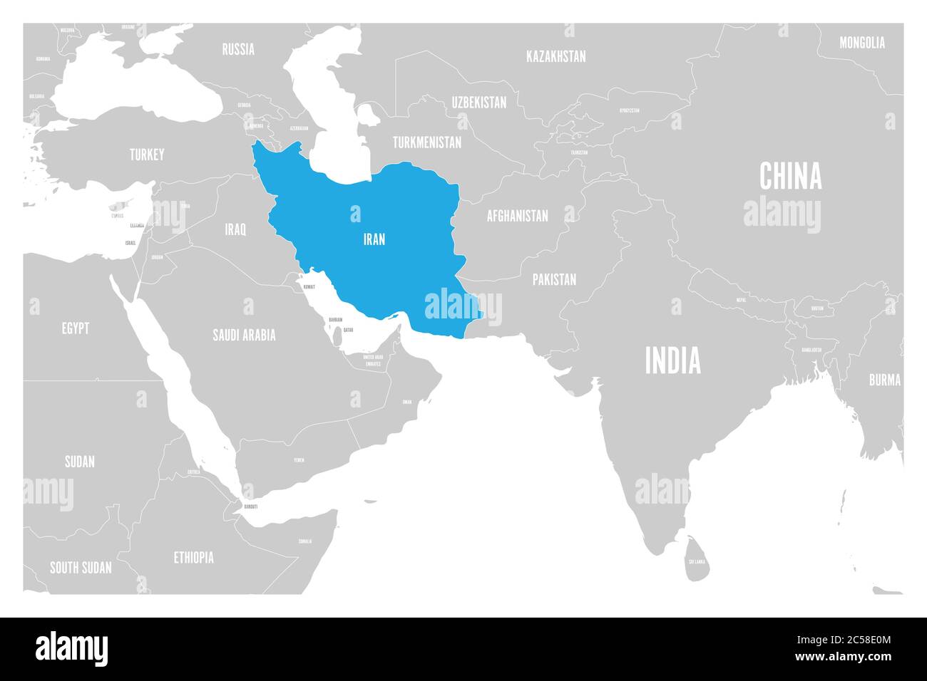 Iran map -Fotos und -Bildmaterial in hoher Auflösung – Alamy