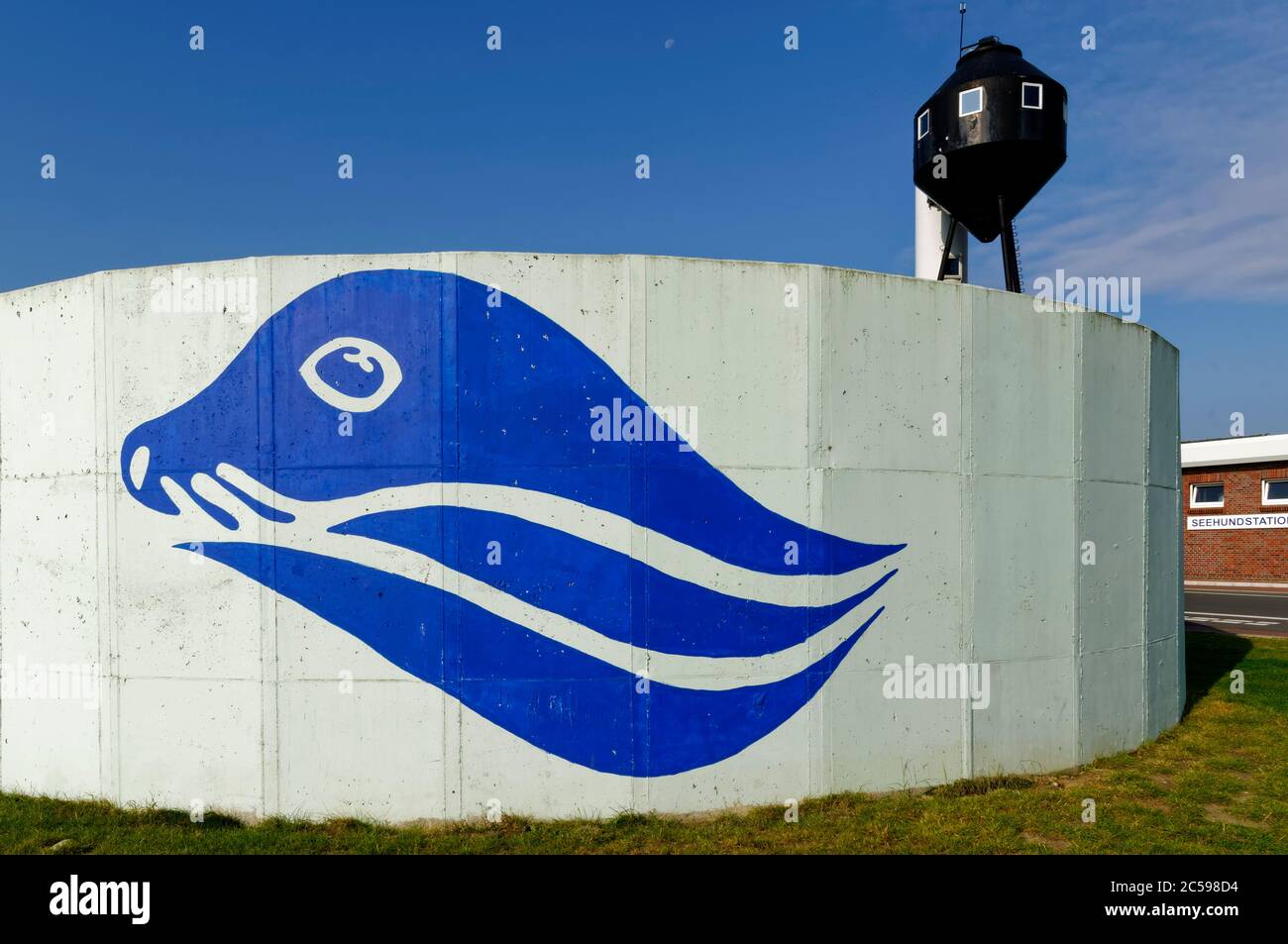 Seehundstation in Friedrichskoog, Kreis Dithmarschen, Schleswig-Holstein, Deutschland Stockfoto