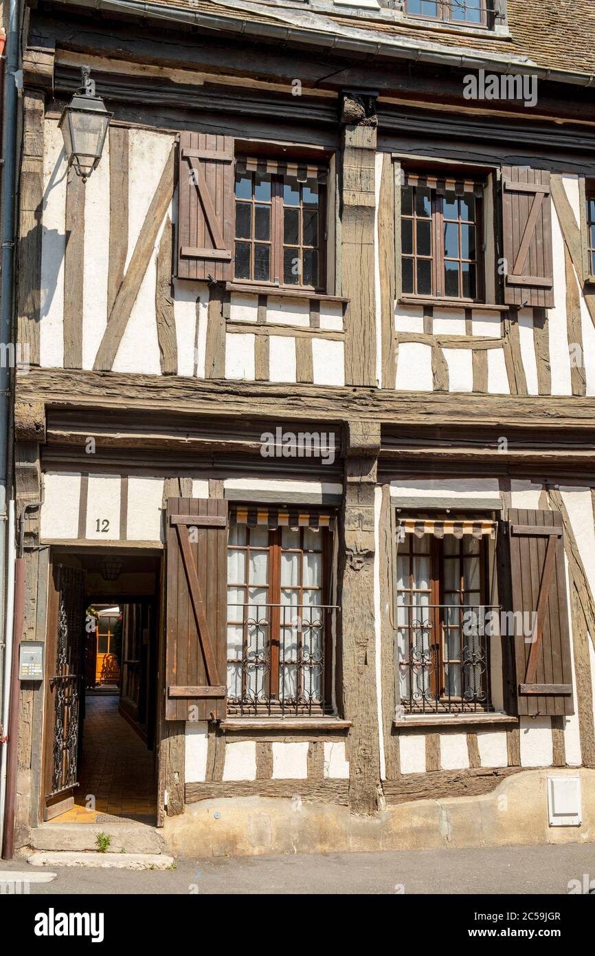 Frankreich, Eure, Vernon, das historische Stadtzentrum Stockfoto