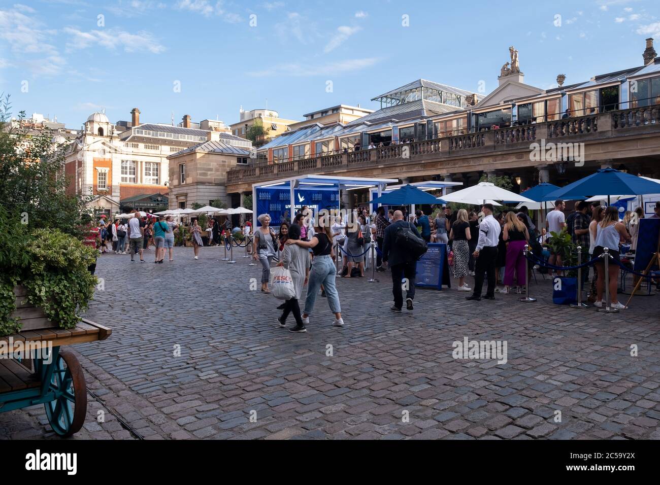 Der Covent Garden Markt in London Stockfoto Der Covent Garden Markt in London Stockfoto