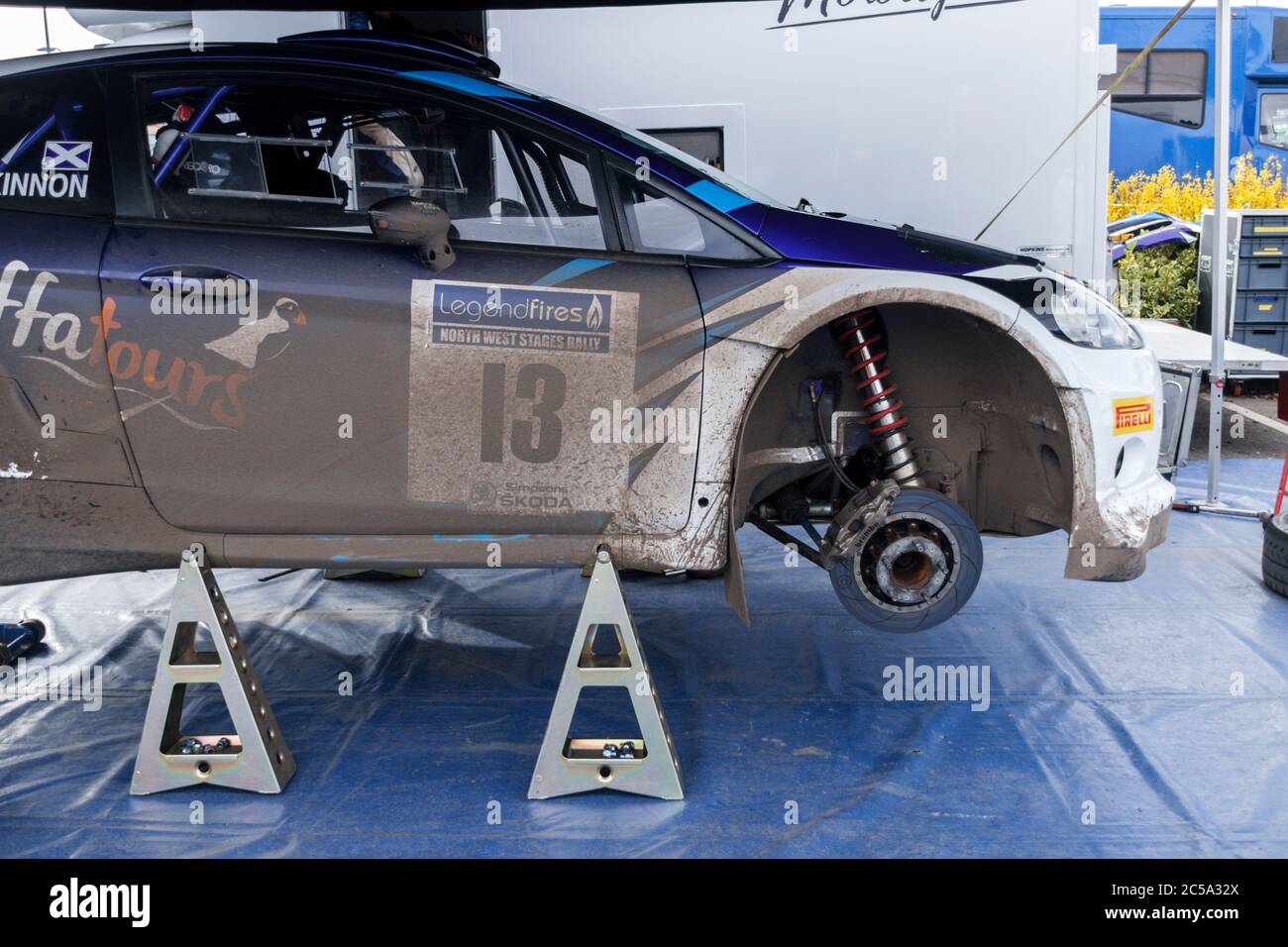 Ford Fiesta WRC Stockfoto