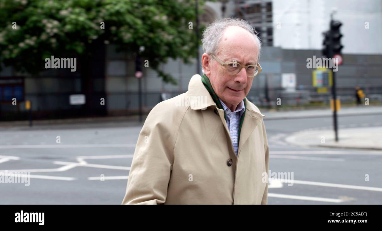 Herr Malcolm Leslie Rifkind, ehemaliger schottischer Sekretär, Außenminister und Verteidigungsminister, Stockfoto