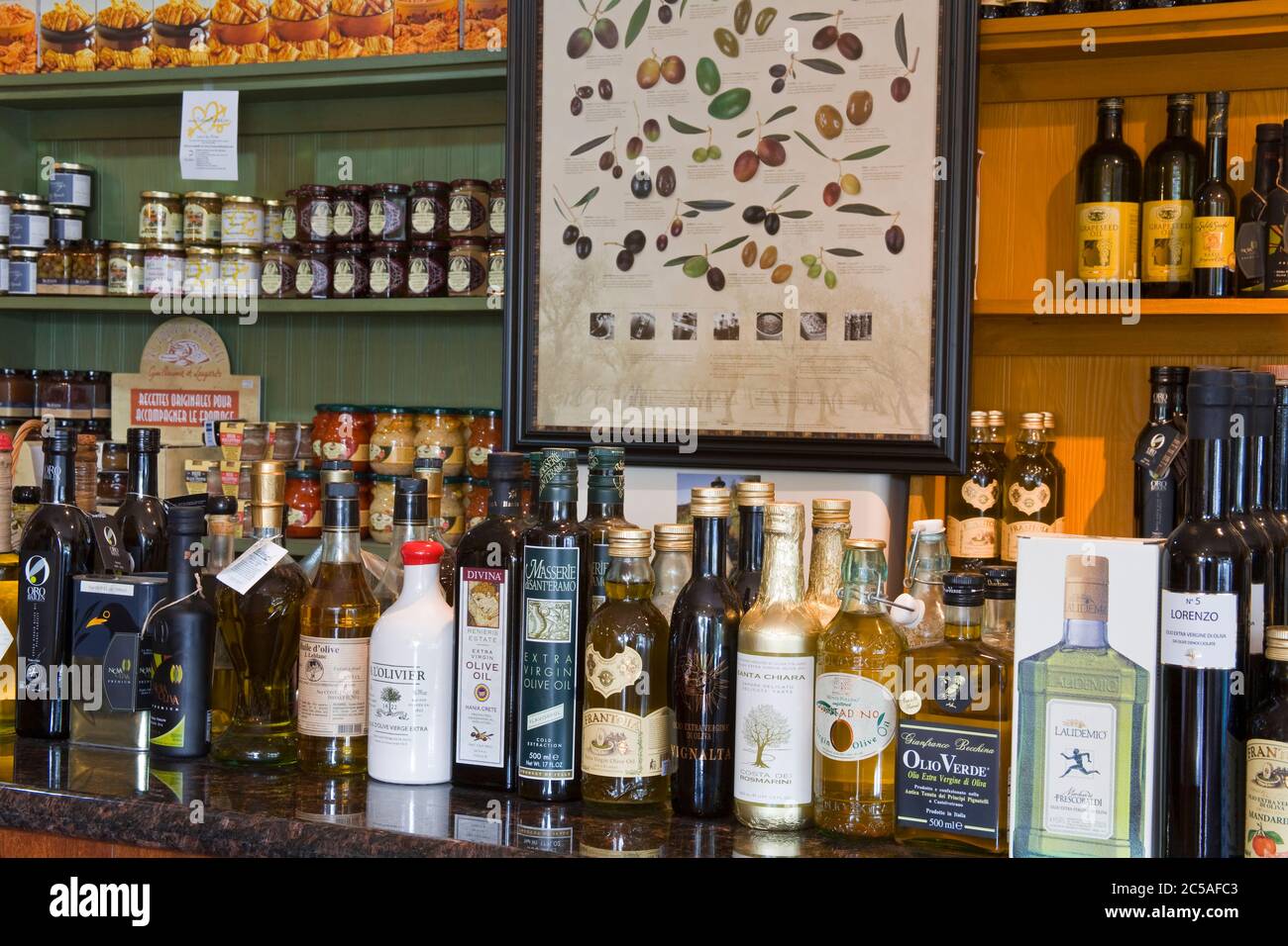 Die Bountiful Basket Wine Tasting Bar in Carmel-by-the-Sea, Monterey County, Kalifornien, USA Stockfoto