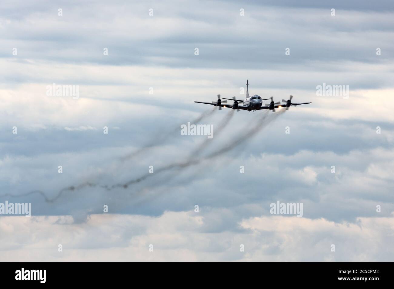 Royal Australian Air Force (RAAF) Lockheed AP-3C Orion Maritime Patrol und Anti-Submarine Warfare Flugzeuge von RAAF Base Edinburgh. Stockfoto