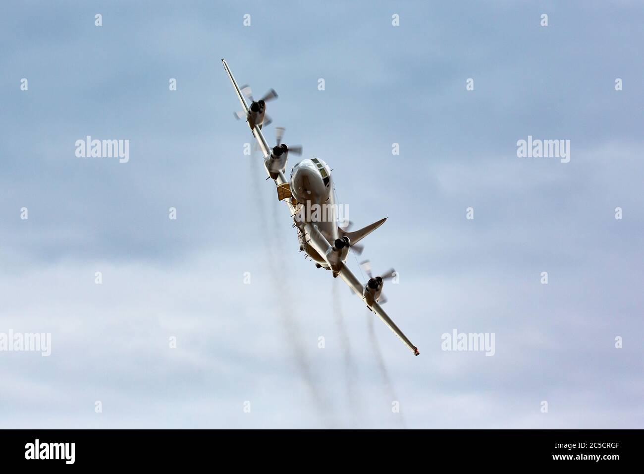 Royal Australian Air Force (RAAF) Lockheed AP-3C Orion Maritime Patrol und Anti-Submarine Warfare Flugzeuge von RAAF Base Edinburgh. Stockfoto
