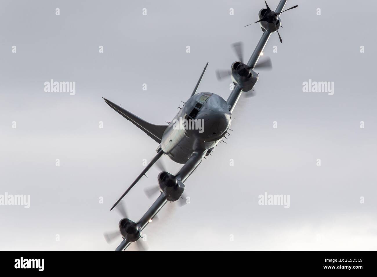 Royal Australian Air Force (RAAF) Lockheed AP-3C Orion Maritime Patrol und Anti-Submarine Warfare Flugzeuge von RAAF Base Edinburgh. Stockfoto