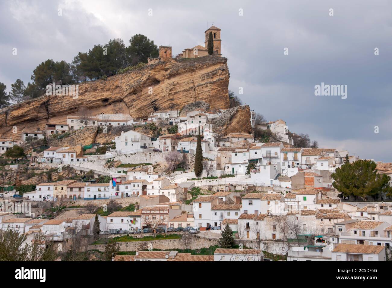 Die Gemeinden in der Provinz von Granada, Andalusien Montefrio, Stockfoto