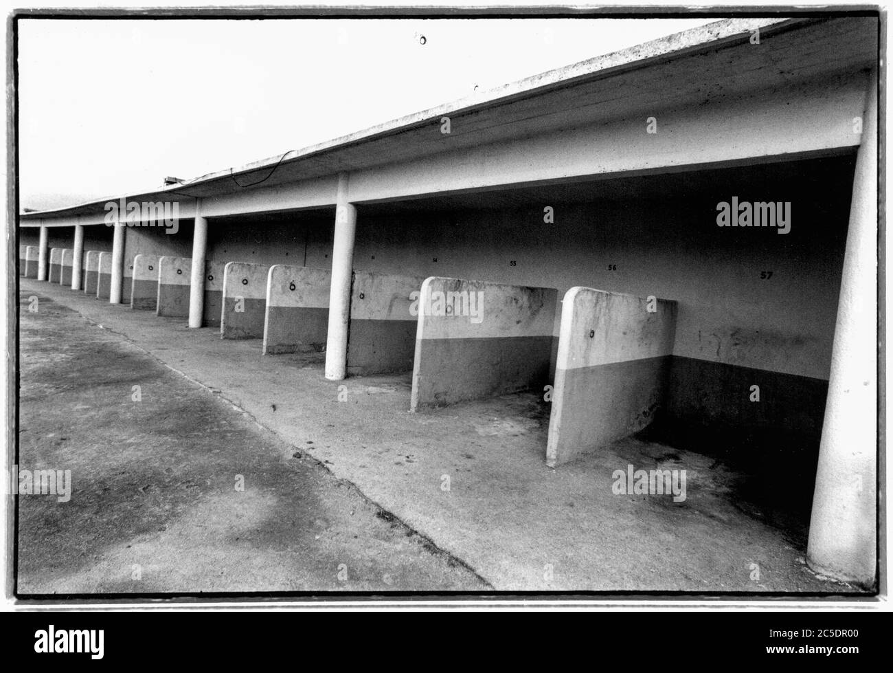 Archiv 90er Jahre: Borely Rennbahn zum Abriss verurteilt, 1996, Marseille, Bouches-du-Rhone, Frankreich Stockfoto
