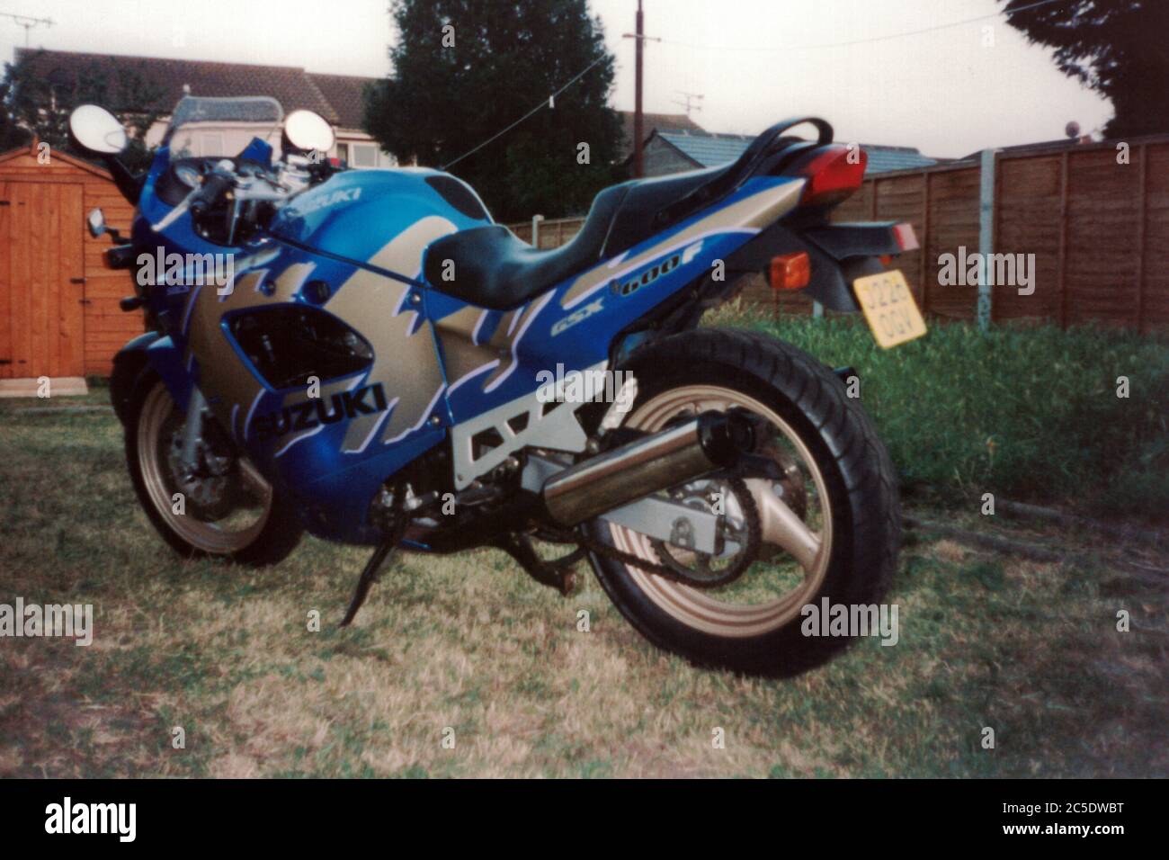 Suzuki GSX 600 Motorrad 1991-1992 Stockfoto