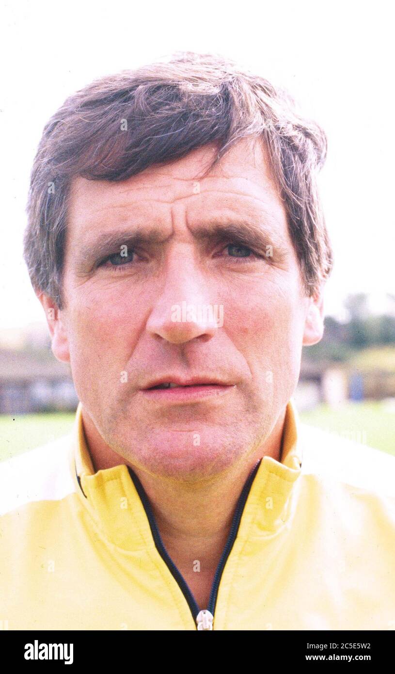 ©Alpha Press 050000 1988 NORMAN HUNTER LEEDS UTD F.C. COACH Stockfoto