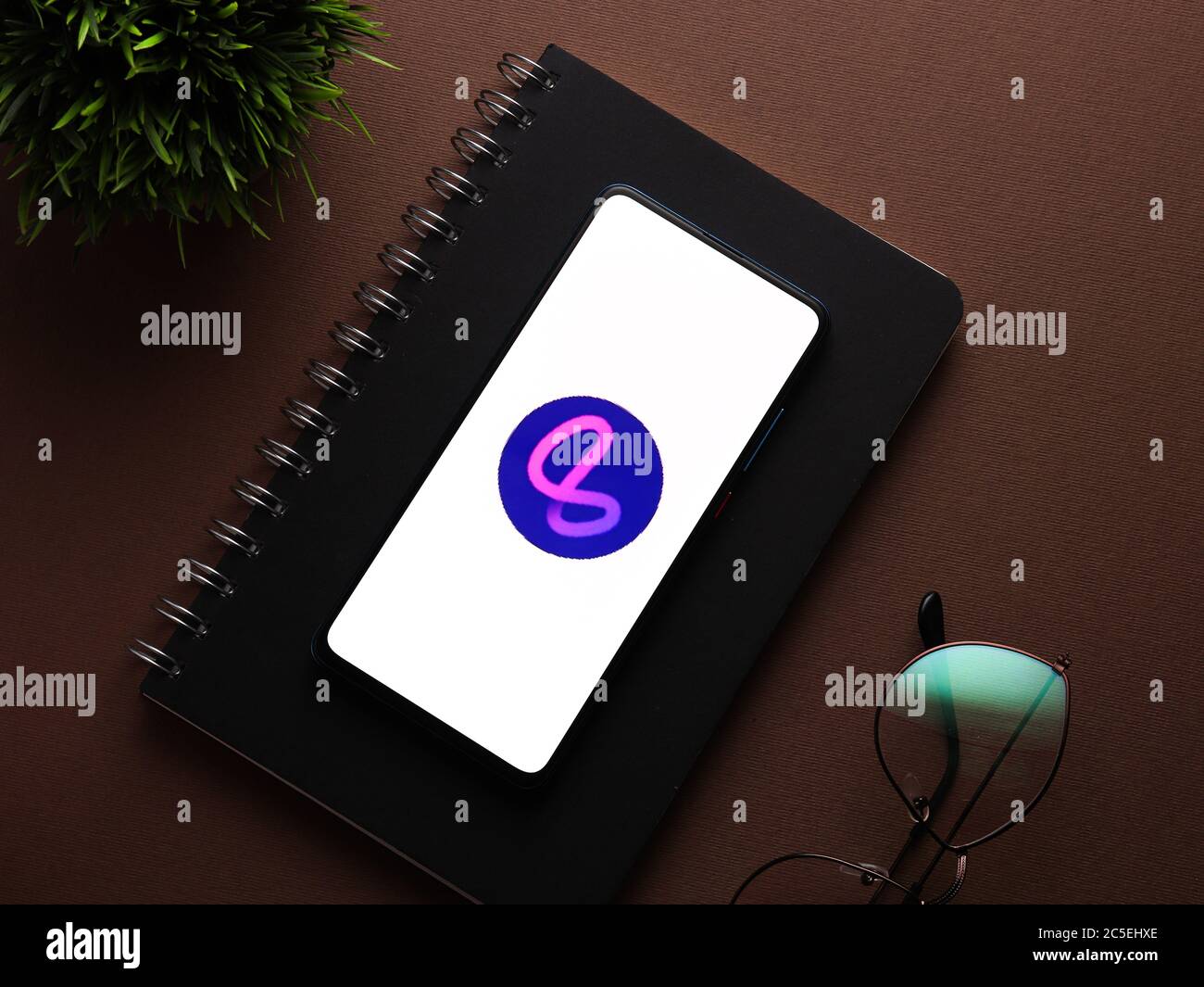 Assam, indien - 1. Juli 2020 : Lasso App für kurze und lustige Videos. Stockfoto