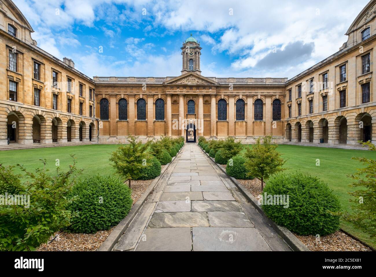 Das Queen's College an der Universität Oxford Stockfoto