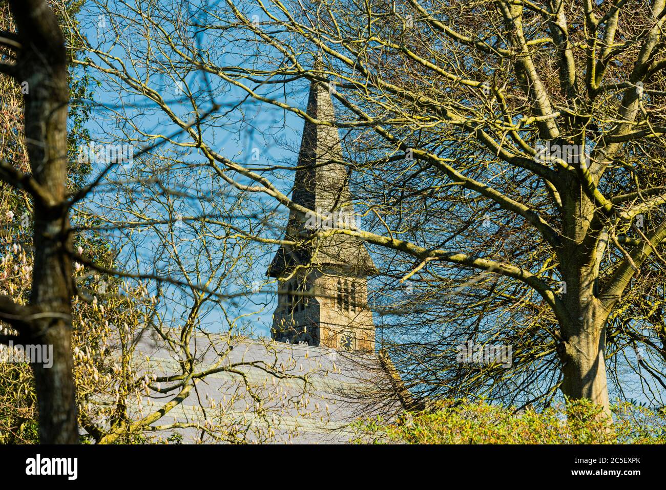 St Mary's Church in IDE Hill, in der Nähe von Sevenoaks in Kent, England Stockfoto