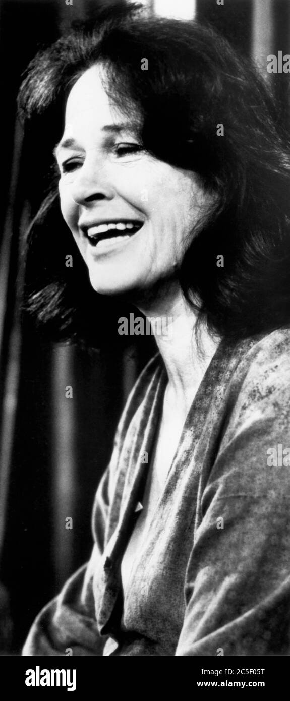 Colleen Dewhurst, am Set des TV-Films, 'A Moon for the Misgeotten', ABC-TV, 1975 Stockfoto