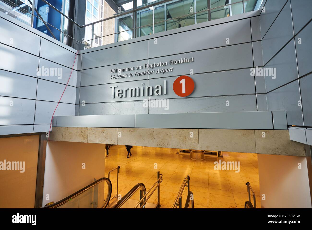 Flughafen Frankfurt Am Main Terminal 1 www.alamy.de