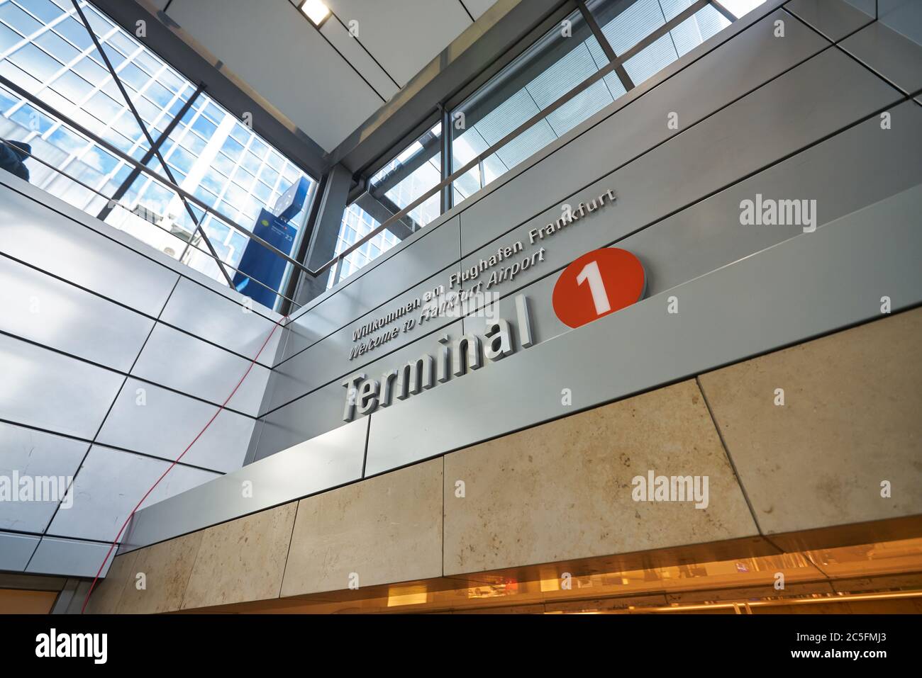Flughafen Frankfurt Am Main Terminal 1 www.alamy.de