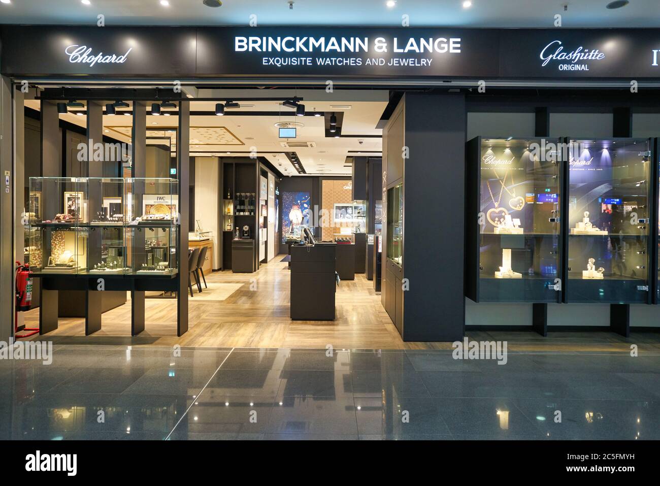 FRANKFURT AM MAIN, DEUTSCHLAND CA. JANUAR 2020 Eingang zum