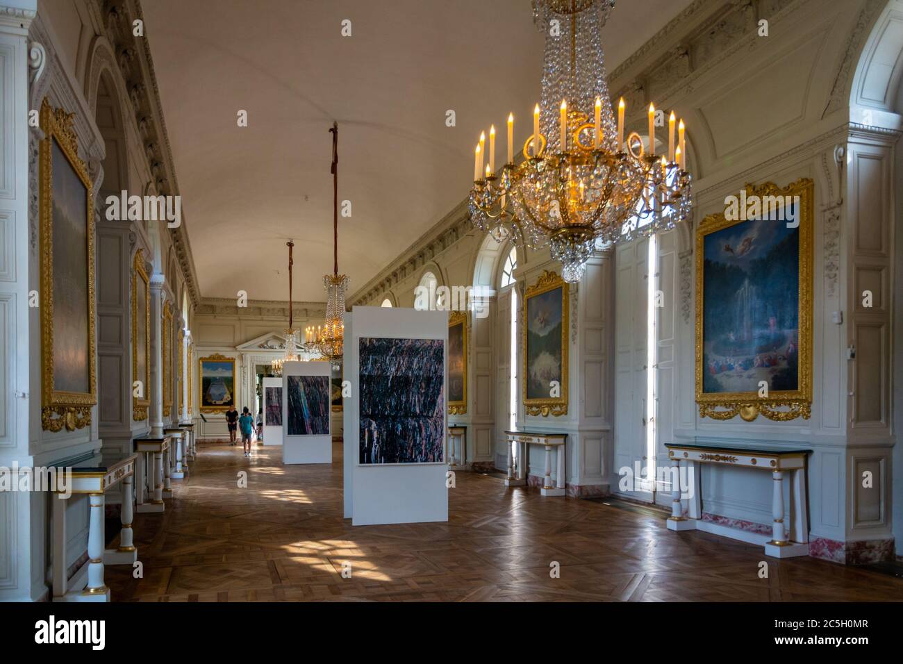 La Galerie in Le Grand Trianon Stockfoto