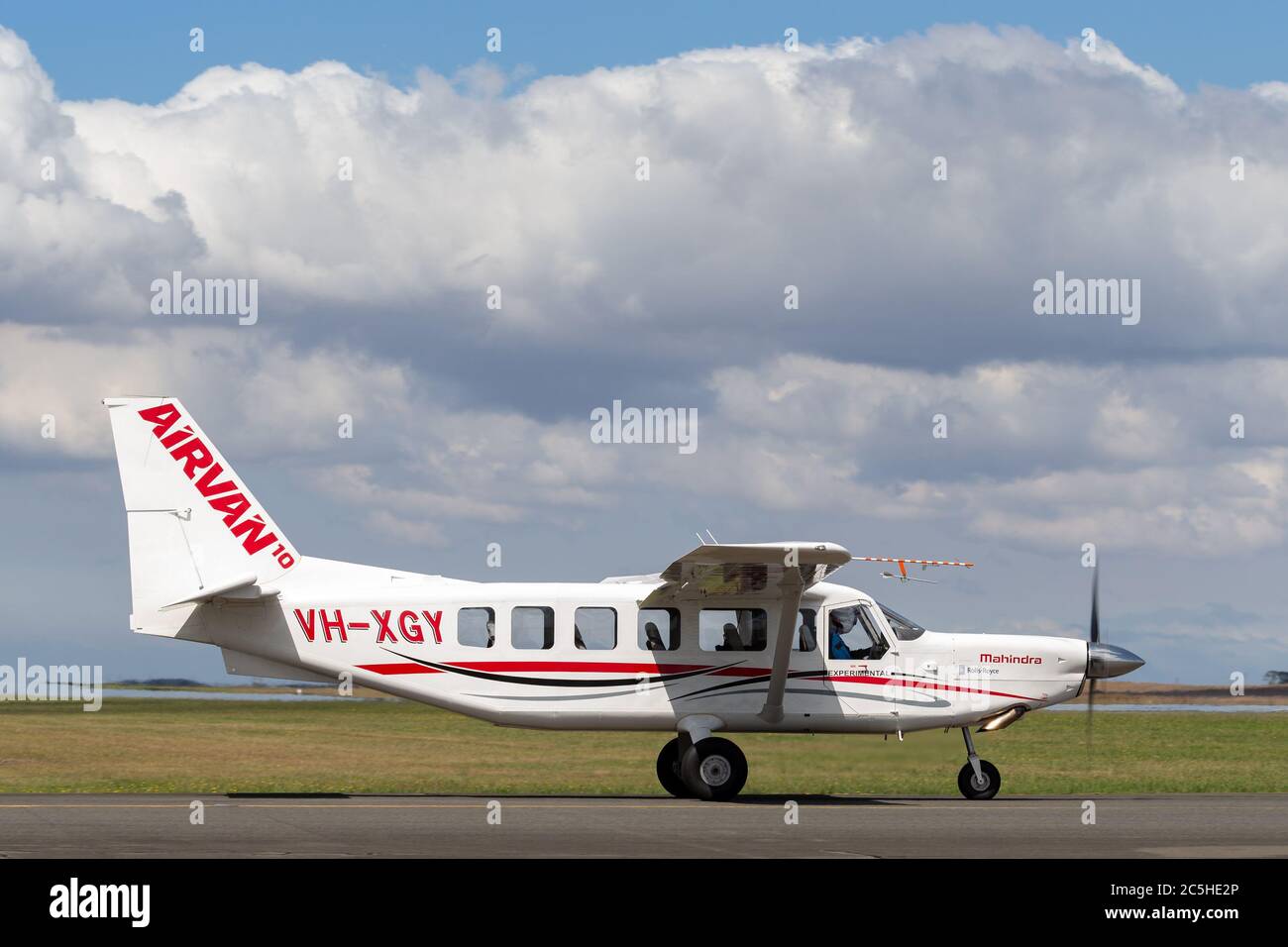 Mahindra Aerospace (Gippsland Aeronautics) GA10 Airvan VH-XGY Einmotorenflugzeug. Stockfoto