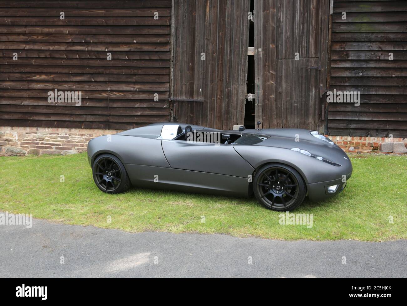 Das handgebaute Climax CR1 Auto. Stockfoto